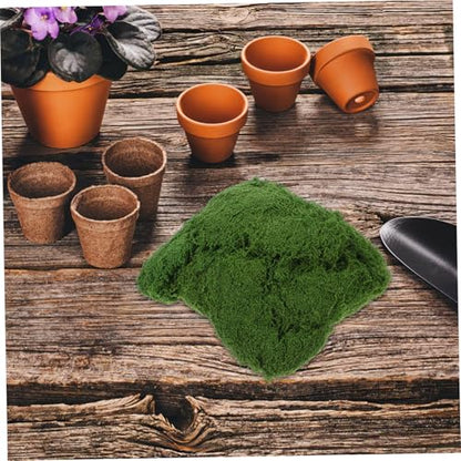 UPKOCH Artificial Moss for Crafts Realistic Fake Sphagnum Moss for Terrariums Planters Decorative Centerpieces