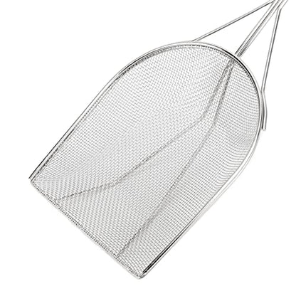 Reptile Sand Shovel Scooper Stainless Steel Fine Durable Litter Corner Cleaner for Reptile Terrarium Tank Box Tortoise Lizard Snake Scorpion Spider Anole Frogs