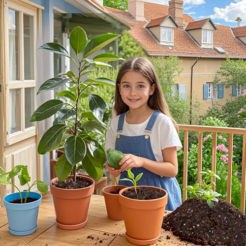 Organic Avocado Tree Potting Soil Mix 1qt, Enhance Growth and Transplant Success for Avocado Plants - size: 1qt