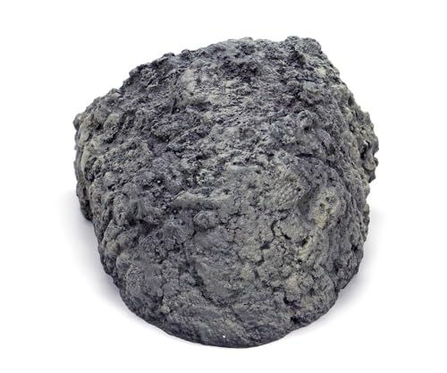 Rock Cave Habitat Hidden for Reptile and Amphibians.Terrarium & Aquarium Decor, Reptile hideout Hide Cave, Perfect for Bearded Dragons,Lizards,Snakes,Turtles,Geckos,Tortoises,Small Animals -Large Size - style: Extra Large Size ( Grey )