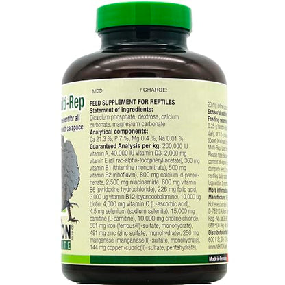 Nekton Multi-Rep Vitamin and Minerals for All Reptiles 300gm / 10.58oz - size: 11 Ounce (Pack of 1)