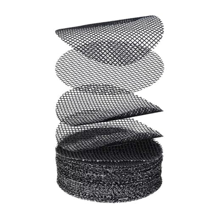 Flower Pot Gasket 50PCS/Set Breathable Round Bonsai Drainage Screens Avoid Soil Loss Flower Pot(Diameter 4.5cm)