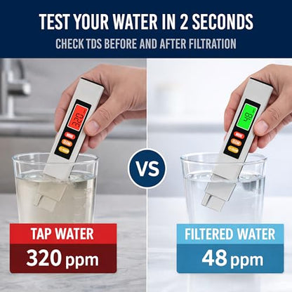 Craft911 Water Tester for Drinking Water - TDS Meter - color: White