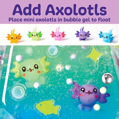 Creativity for Kids Glowing Axolotl Aquarium - Axolotl Crafts and Toys for Girls and Boys, STEM Science Kits for Kids, Craft Kits and Axolotl Gifts for Girls and Boys (Ages 6+)