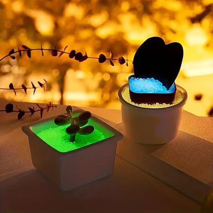 3000PCS Glow in The Dark Rocks for Fish Tank Aquarium Glow Gravel Stones for Pond Walkway Garden Landscape Outdoor Decor Luminous Pebbles for DIY Crafts 3-5mm Blue Green
