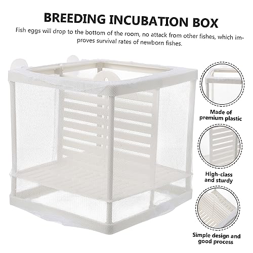 Generic Aquarium Fish Breeder Box 2Pcs Fish Tank Isolation Net Shrimp Breeding Box Reptile Box