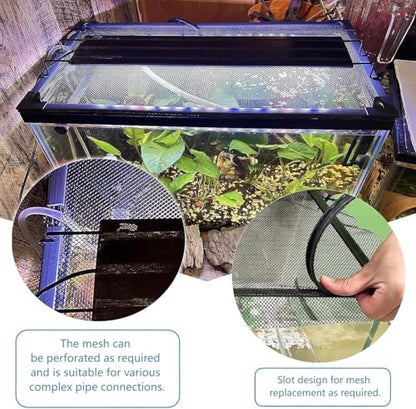 Magnetic Fish Tank lid Cover Keep Fish from Jumping Out