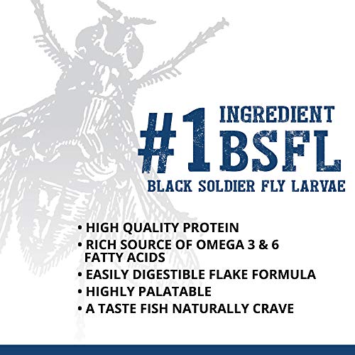 Fluval Bug Bites Tropical Fish Food, 0.63 oz, Brown | Flakes for Small to Medium Sized Fish, A7330 - size: 0.63 Ounce (Pack of 1)