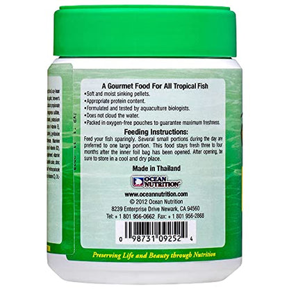 Ocean Nutrition Formula Two Pellets - Fish Food for Herbivorous & Omnivorous Marine Tropical Fish, High Protein(40%) - 7 oz (200 g) Medium Pellets - size: 7 Ounce (Pack of 1), style: Medium Pellet Size (+/- 3.1mm)