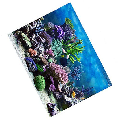 Undersea Aquarium s PVC Adhesive Photography Background 122x61cm - size: 122*61cm