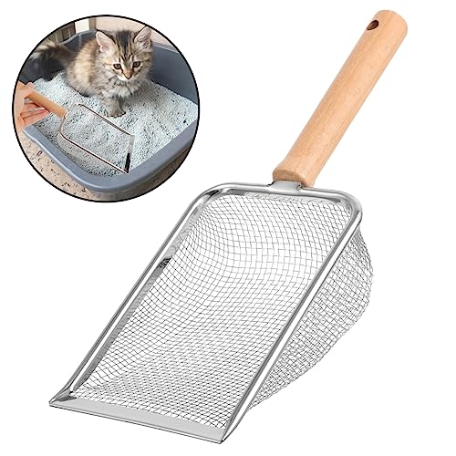 Sosoport Reptile Litter Scoop Durable Pet Litter Shovel for Easy Cleanup Comfortable Handle for Efficient Reptile Waste Management for Reptile Owners