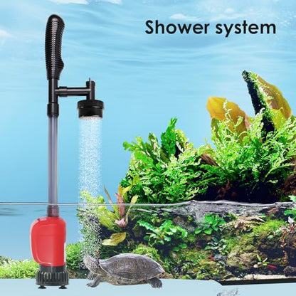 36W Electric Gravel Cleaner for Aquariums, Automatic Fish Tank Vacuum