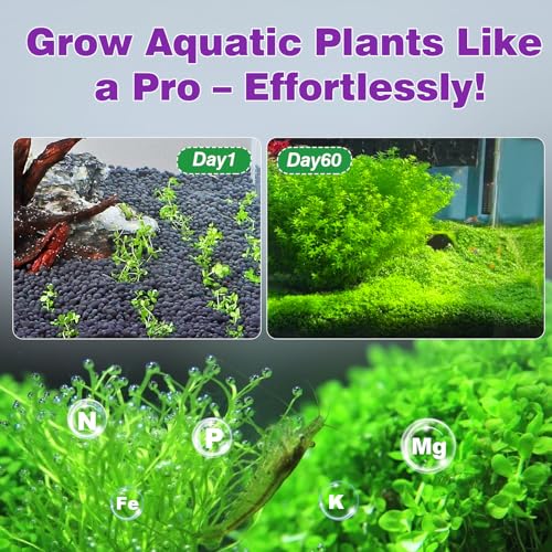 Upgraded Aquarium Soil Water Grass Mud, Ideal for Fish Tank Aquascaping Aquarium Substrate Soil for Plants and Shrimps, No Need to Wash (17.6 Pounds) - size: 17.6 Pounds