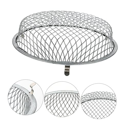 Efficient Heat Dissipation Reptile Heating Lamp Shade 5.5 Inch -Scald Mesh Cover for Reptile Lamp Bulb