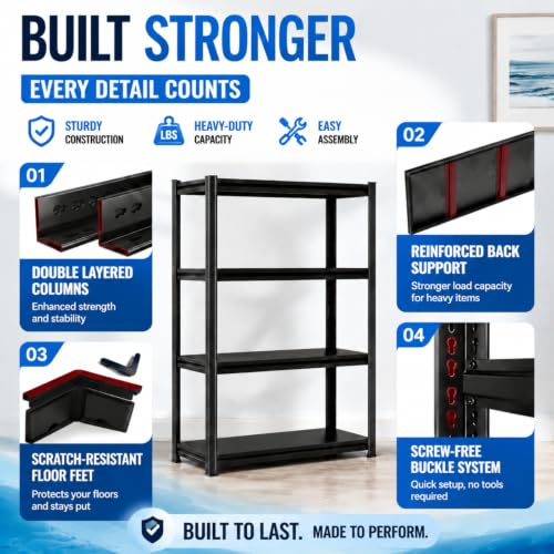 3 Tier Aquarium Stand, Heavy Duty Metal Fish Tank Stand with Storage Shelves, Adjustable Aquarium Rack for Fish Tank, Turtle Tank and Aquarium Accessories, Black - size: 3 Tier-32"Hx 24"Wx 14"D