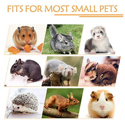 LEFTSTARER Ferret Rat Hammock Bed - Guinea Pig Tunnel Hideout Cage Accessories Toy for Hamster Sugar Glider Chinchilla (3.Bunkbed Hammock) - color: 3.Hammock