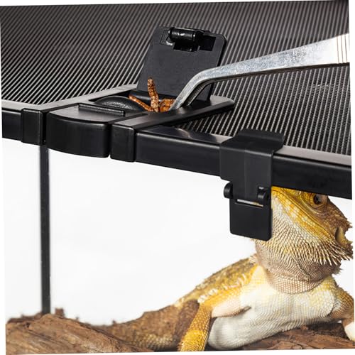 6Pcs Turtle Tank Lock Buckle Durable Escape Clips for Reptile Terrarium for Turtle Frog and Amphibians Versatile Feeding Tank Accessories