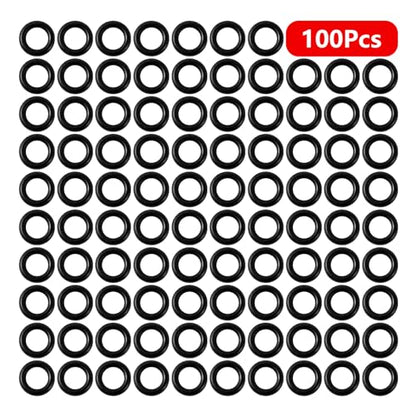 100 PCS Brass Misting Nozzles O Ring | Outdoor Cooling System 100pc Misting Nozzle O Ring for Outdoor Cooling System - size: 100pc-O Ring