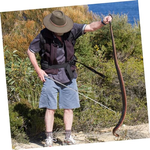 LIOOBO Snake Catching Hook Sturdy Reptile Accessory Snake Grabber Tool Extension