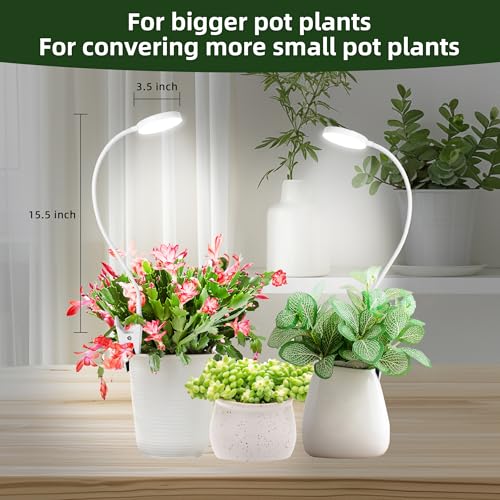 EWPJDK Plant Grow Light Full Spectrum 72 LED with Clip Grow Lamp | Plant Grow Light Lamp for Indoor Plants, Clip-On, Growing Lamp - style: 04