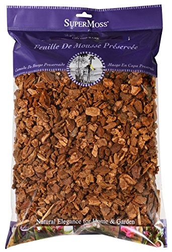 SuperMoss (23114) Orchid Potting Bark, Natural, 4 quarts - size: 231 Cu. In., style: Natural