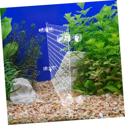 Toddmomy Aquarium Isolation Board Acrylic Divider for Fish Tank Partition Shrimp Reptiles