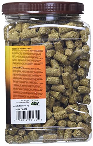 Zoo Med Natural Tortoise Food, 35-Ounce, Grassland - size: 2.19 Pound (Pack of 1)