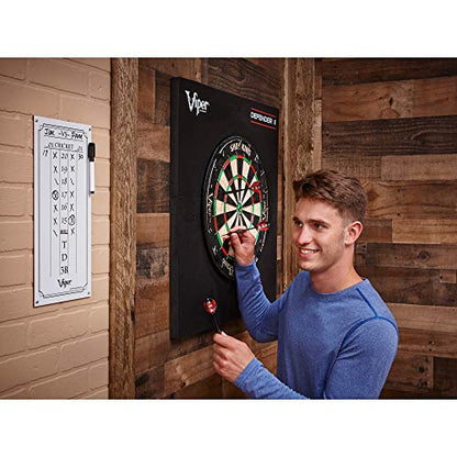 Viper Dry Erase Scoreboard, Cricket and 01 Dart Games, White - style: Small (15.375" H x 7.875" W)
