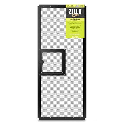 Zilla Pet Reptile Terrarium Fresh Air Screen Cover with Hinged Door 30" x 12" - size: 30" x 12"