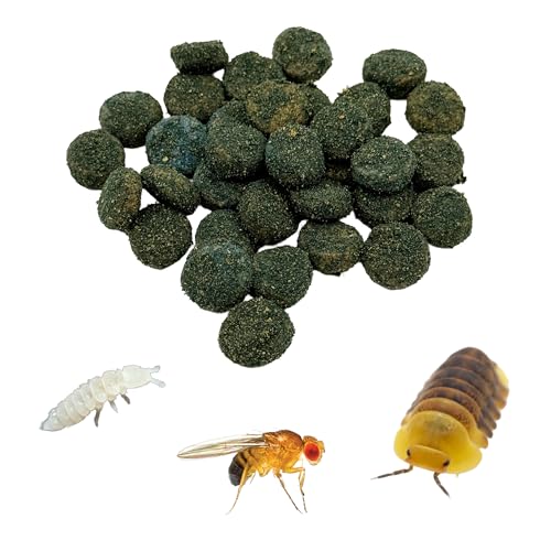 CTWPets Clean Up Crew Bites, Isopod Food & Springtail Food, 2.5 oz | Microfauna booster for millipedes and fruit fly cultures; supports clean up crews in bioactive terrariums and enclosures