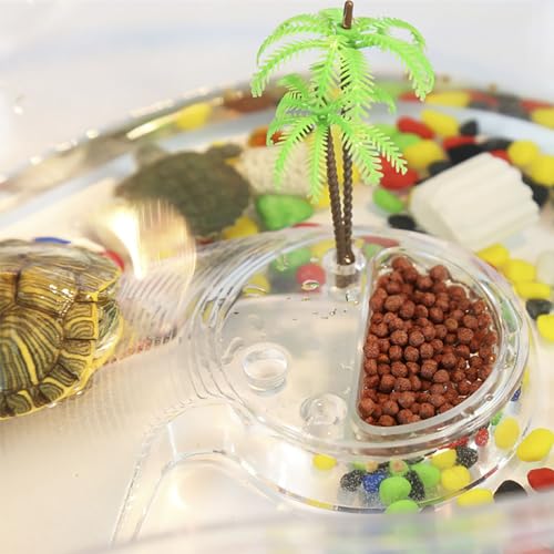 OMEM Portable Reptile House Terrarium Habitat Clear and Breathable (Medium) - size: Medium