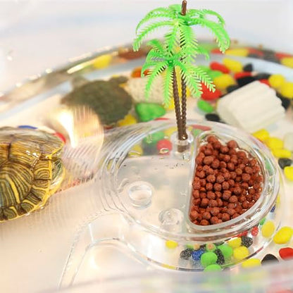 OMEM Portable Reptile House Terrarium Habitat Clear and Breathable (Medium) - size: Medium