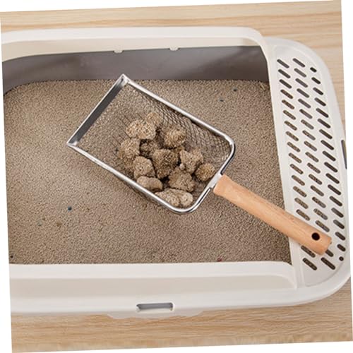 Toddmomy Reptile Litter Scoop Handle Poop Tool for Easy Cleanup of Tortoise Lizard and Animal Waste for Pet Owners