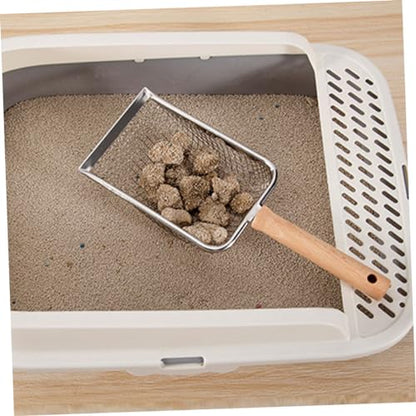 Toddmomy Reptile Litter Scoop Handle Poop Tool for Easy Cleanup of Tortoise Lizard and Animal Waste for Pet Owners