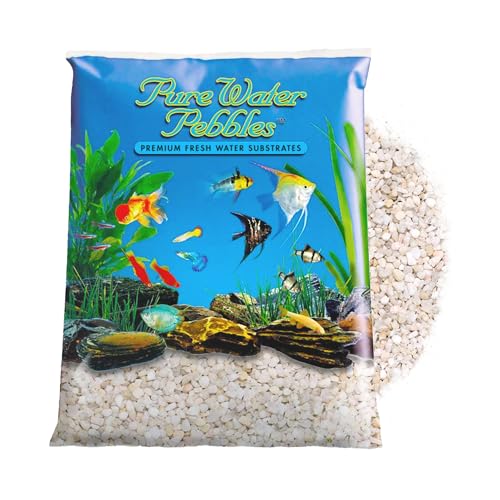 Pure Water Pebbles Carolina Aquarium Gravel - 2 lbs - Non-Toxic, Colorfast, Vibrant Substrate for Aquariums, Terrariums, Ponds & Crafts