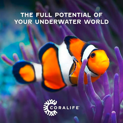 Coralife Deep Six Hydrometer for Aquarium Fish Tank Salinity | Salinity meter with easy-read scale, ±0.001 accuracy, bubble-resistant specific gravity hydrometer