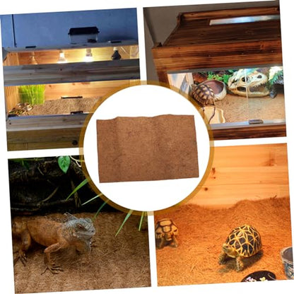 VANZACK Climbing Pet Mat Reptile Bedding Natural Coconut Fiber 60x40cm Easy - size: Size 2