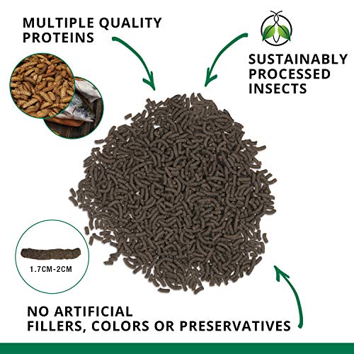 Fluval Bug Bites Turtle Food, 3.74 lb, Brown | Sticks for Medium to Large Sized Turtles, A6596 - size: 3.74 lb