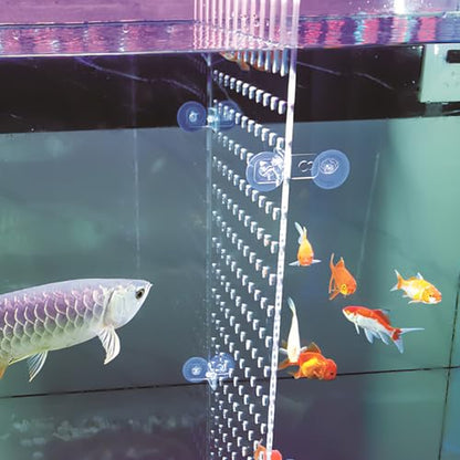 Aquarium Fish Tank Divider Acrylic Isolation Board Transparent 11.81X9.84 Inch Fish Tank Separator for Breeding and Aquarium Supply
