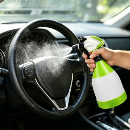 360° Trigger Heavy Duty Spray Bottle 17OZ, Leak Free, 1 PC | Acid& Chemical Resistant, Adjustable Nozzle, Double Mist Trigger Sprayer, Perfect for Car Cleaning and Detailing - size: 17 Ounces