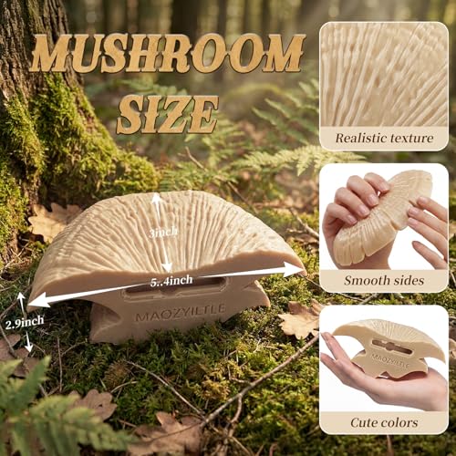 Mushroom Reptile Ledge| Tree Frog Terrarium Tank Accessories, Crested Gecko Tank Accessories, Frog Habitats, Fish Tank Decor| Terrarium Plants Decor from Daughter| 4 Suction Cups