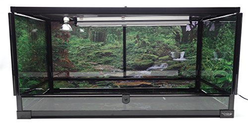 Carolina Custom Cages, 36Lx18Wx18H Large Terrarium; Easy Assembly - size: 36Lx18Wx18H