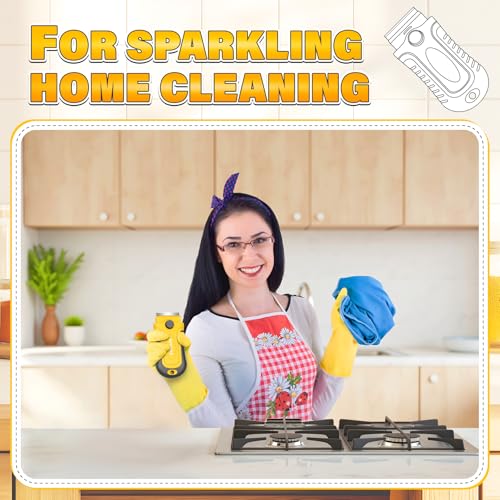 DIYSELF 2 Pack Razor Blade Scrapers with 30 Blades, Stove Scraper Tools | Paint Scrapers for Cooktops, Oven Glass, Windows, Tile and Metal, Razor Blade Scraper Tools with Built-In Blade Storage - color: Yellow, size: 2 Pack