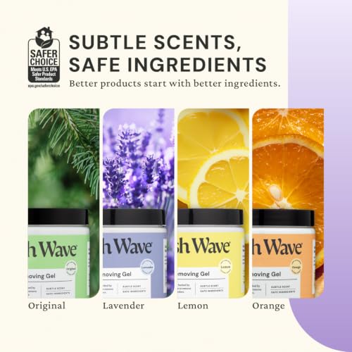 Fresh Wave Lavender Odor Eliminator Gel 15 oz - Air Freshener for Home | Lasts 30-60 days. Plant-based odor absorber. No perfumes or harsh chemicals. Bathroom & closet deoderizer. Refills available. - size: 15 Fl Oz (Pack of 1)