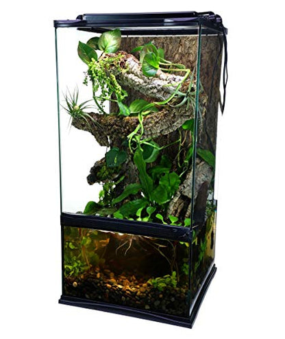 Zoo Med Paludarium - 12" x 12" x 24" - 4 gal, Black
