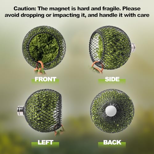 8 Pcs Jumping Spider Hide Enclosure Habitat Decor Set | Magnetic Hiding Habitat Magnetic Hideout Cave for Jumping Spiders, Tarantulas, Reptile Hides and Caves Decorr - size: Style B