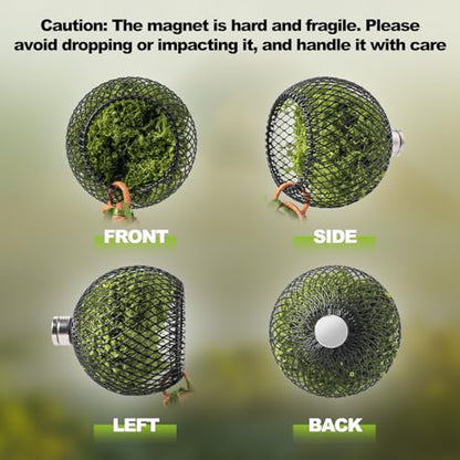 8 Pcs Jumping Spider Hide Enclosure Habitat Decor Set | Magnetic Hiding Habitat Magnetic Hideout Cave for Jumping Spiders, Tarantulas, Reptile Hides and Caves Decorr - size: Style B