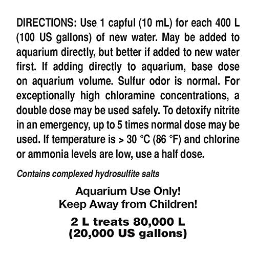 Seachem Prime Fresh and Saltwater Conditioner - Chemical Remover and Detoxifier 2 L - size: 2000 mL, style: Conditioner