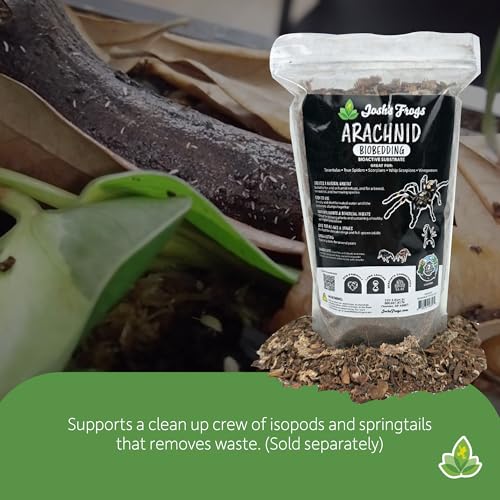 Josh's Frogs Arachnid BioBedding Bioactive Substrate (1 Quart) - size: Extra Small