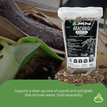 Josh's Frogs Arachnid BioBedding Bioactive Substrate (1 Quart) - size: Extra Small